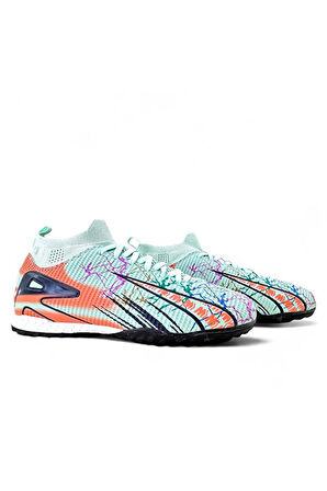 Laliga Hea1001 Çocuk - Genç Çoraplı Halı Saha Ayakkabısı Su Yeşili