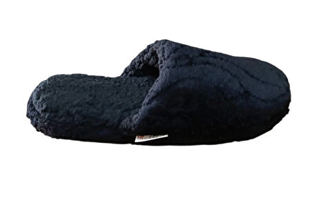 Red Play T202501 Kadın Peluş Kışlık Günlük Ev Terliği Siyah