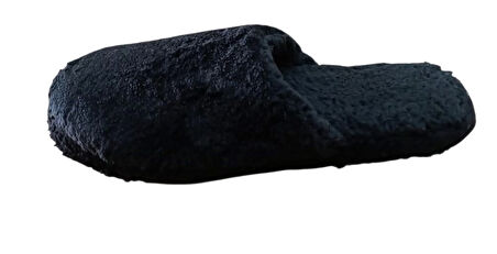 Red Play T202501 Kadın Peluş Kışlık Günlük Ev Terliği Siyah