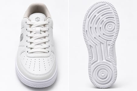 Noka Brook Unisex Sneaker Spor Ayakkabı Beyaz