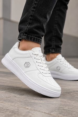 Noka Brook Unisex Sneaker Spor Ayakkabı Beyaz
