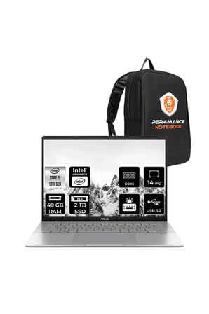 Vivobook S14 i5 13420H 40GB DDR5 2TB SSD 14" 60Hz IPS WUXGA FDOS S3407VA Dizüstü Bilgisayar