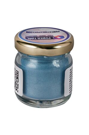 Sedefli Metalik Toz Pigment Boya / Turkuaz Mavi / Epoksi Için 10 GRAM