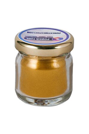 Sedefli Metalik Toz Pigment Boya  Koyu Altın Deep Gold  Epoksi Için 10 GRAM