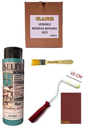 Rich Selfy Decor 500 Cc Hawai Kendinden Vernikli Genel Amaçlı Boyama Seti