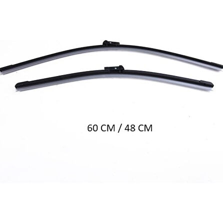 SİLECEK SÜPÜRGESİ  JETTA 3 GOLF 5/6 PASSAT SCI EOS YETİ 60+48 CM İNCE DÜĞME
