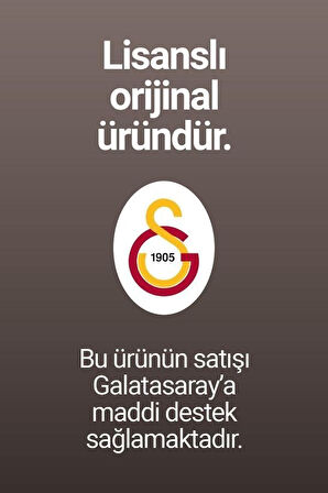 Galatasaray Orijinal Lisanslı Fashion Ayarlanabilir Bileklik Hediyelik Ahşap Kutulu