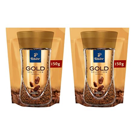 Tchibo Gold Selection Çözünebilir Kahve Ekonomik Paket 150 Gr 2'li