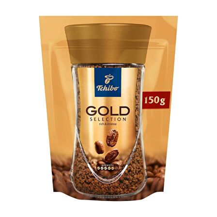 Tchibo Gold Selection Çözünebilir Kahve Ekonomik Paket 150 Gr 2'li