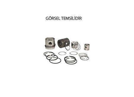 PİSTON+SEGMAN (0.50) VW LT35 CRAFTER 2.5 (163ps) (BJK-BJJ) (81.51)