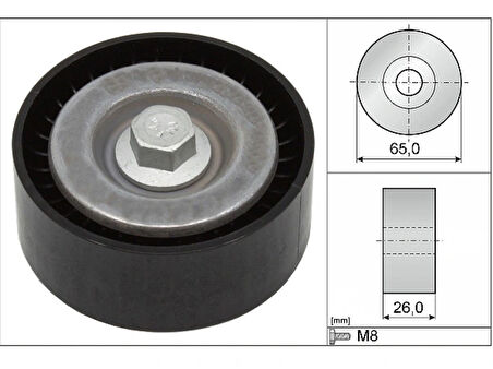 ALTERNATÖR GERGİ RULMANI ASTRA J 2.0CDTI 09=> ASTRA GTC J 2.0 01=> INSIGNIA 2.0CDTI => ZAFIRA