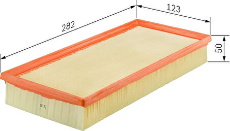 HAVA FİLTRESİ FOCUS 1.4 16V-1.6 16V-1.8 16V-1.8TDCI (02-04) - CONNECT 1.8 16V1.8TDCI (02-) V363