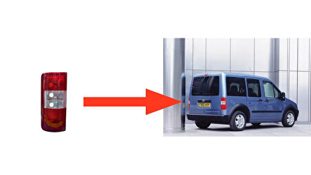 STOP LAMBASI SOL CONNECT TOURNEO TRANSİT (2002=>2013) (DUYSUZ)