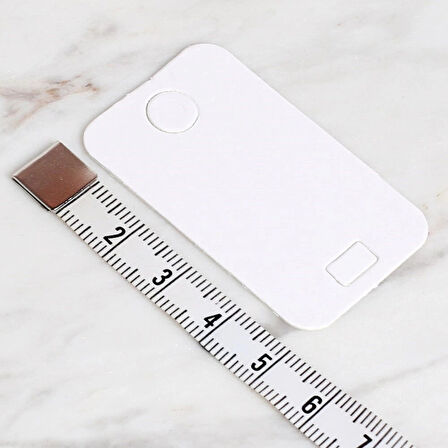 Loren 25'li Beyaz Takı Bileklik Kartı