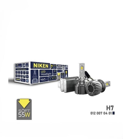 LED XENON NOVA SOFT SERISI H7 BEYİNLİ  (55W)