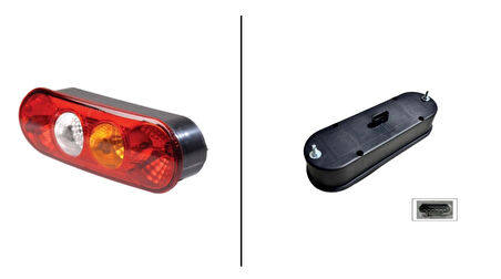 STOP LAMBASI TRANSİT KAMYONET (PICK-UP) SOKETLİ DUYLU (SAĞ SOL AYNI) V-348 06>14 7C16 13404AA
