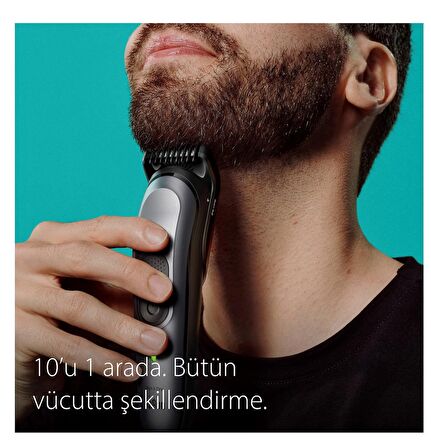 Braun MGK7420 Series 7 Hepsi Bir Arada Şekillendirme Seti ve 10’u 1 Arada Erkek Bakım Kiti