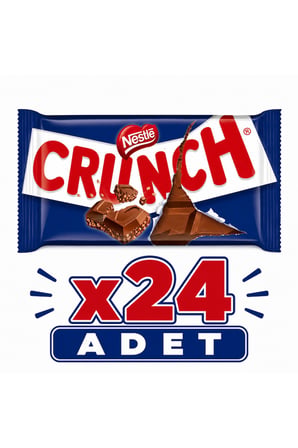 Nestle Crunch Tablet Çikolata 70 gr x 24 Adet