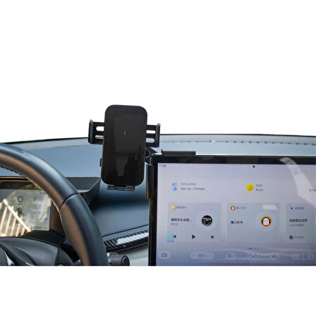 TESLA & BYD İçin Ekran Üstü Güneş Enerjili Telefon Tutucu Solar Technology