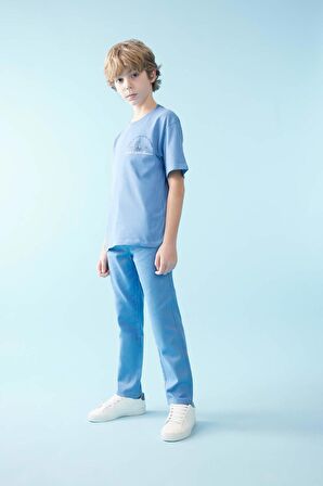 DeFacto Erkek Çocuk Standart Paça Gabardin Pantolon B7421A824SPBE534