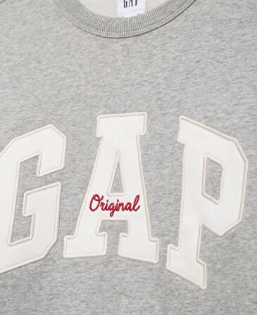 Gap Original Arch Crew Gap Logo 852079 Erkek Sweatshirt
