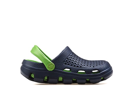 Coqui Mavi Çocuk Terlik 6101-Bugy-Navy-Lıme 6101-Bugy-Navy-Lıme
