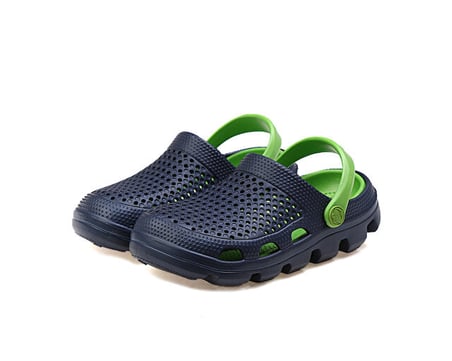 Coqui Mavi Çocuk Terlik 6101-Bugy-Navy-Lıme 6101-Bugy-Navy-Lıme