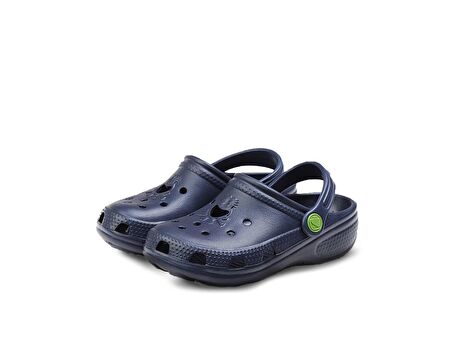 Coqui Mavi Çocuk Terlik 8101-Bıg-Frog-Navy 8101-Bıg-Frog-Navy