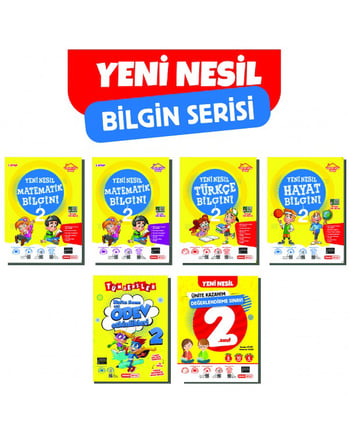 KIRMIZI 2 YENİ EFSANE BİLGİN SUPER PLUS SET 7 KİTAP