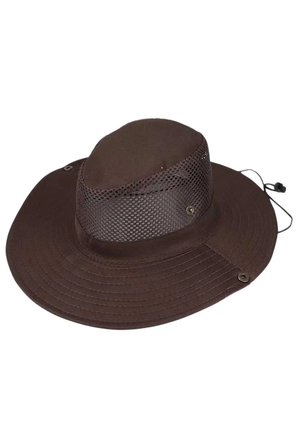 Tezzgelsin Kadın Fileli Safari Şapkası Geniş Siperlikli İpli Nefes Alan UV Güneş Koruyucu Balıkçı ve Outdoor Doğa Şapkası