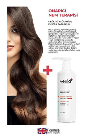 Kuru Saçlar Için Değerli Yağlar Ile Nemlendirici Bakım Kremi - Moroccan Oil Hair Cream