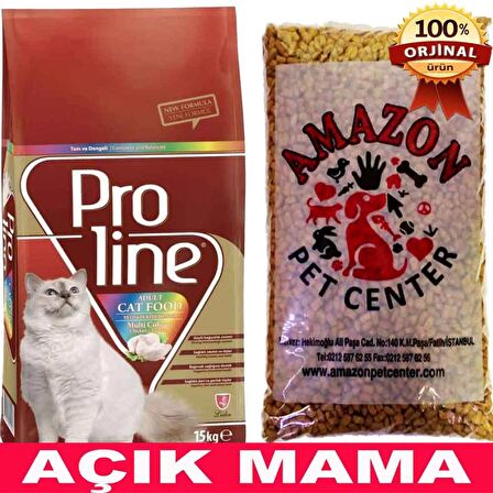 Proline Renkli Tavuklu Kedi Maması Açık 1 Kg