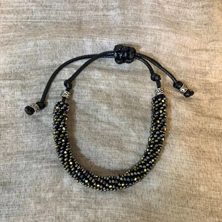 Uretti-VENHAR7589 El Yapımı Renkli Kum Boncuk Bileklik