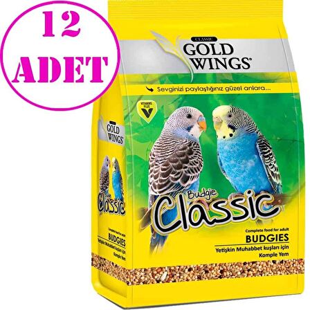 Gold Wings Classic Muhabbet Yemi 400 Gr 12 AD