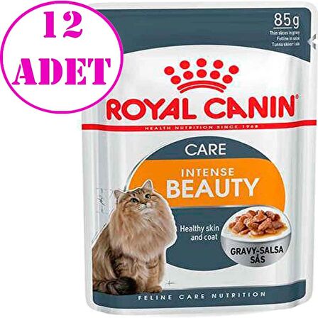 Royal Canin İntense Beauty Kedi Konserve 85 Gr 12 Adet