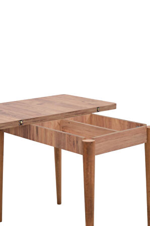 Damla Hilal MDF Mutfak Masa Sandalye Takımı 60x100cm