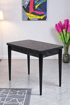 Damla Hilal MDF Mutfak Masa Sandalye Takımı 60x100cm