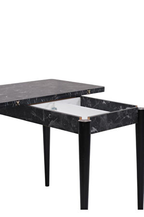 Damla Hilal MDF Mutfak Masa Sandalye Takımı 60x100cm