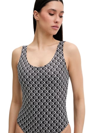 Calvin Klein Kadın Sırt Dekolteli Mayo LV00Q61205 