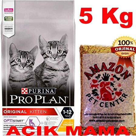 Pro Plan Kitten Tavuklu Yavru Kedi Maması Açık 5 Kg