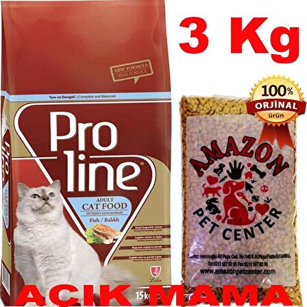 Proline Balıklı Kedi Maması Açık 3 Kg