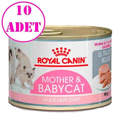 Royal Canin Babycat Instinctive Konserve 195 Gr 10 Ad