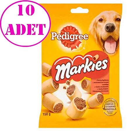 Pedigree Markies Köpek Ödül Bisküvisi 150 gr 10 Ad