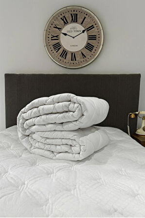  Çift Kişilik Merinos Kuzu Yünü Yorgan (%100 DOĞAL MERİNOS KUZU YÜNÜ) 195 X 215 Cm Ebat