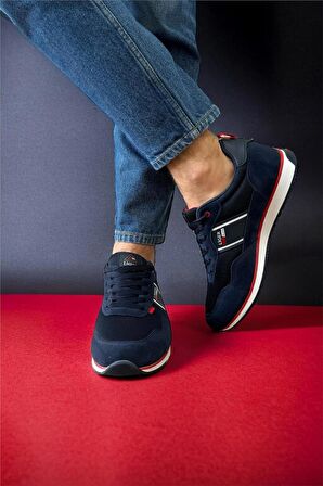 Erkek Günlük Sneaker Spor Ayakkabı LACİVERT