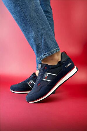 Erkek Günlük Sneaker Spor Ayakkabı LACİVERT