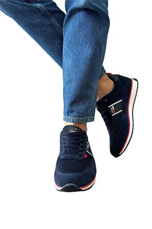 Erkek Günlük Sneaker Spor Ayakkabı LACİVERT
