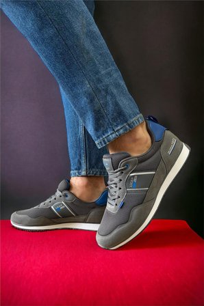 Erkek Günlük Sneaker Spor Ayakkabı FÜME
