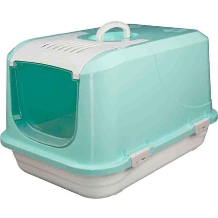 Amazon Kapalı Kedi Tuvaleti Yeşil S
