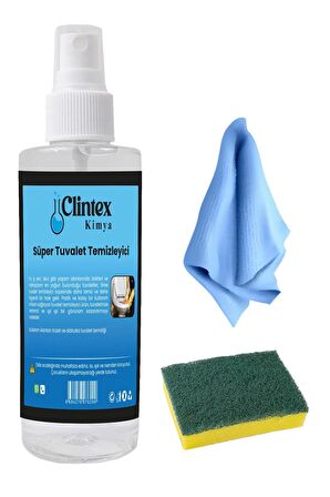 Clintex Kimya Süper Tuvalet Temizleyici Set 200 Ml